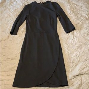 Black Topshop fitted dress